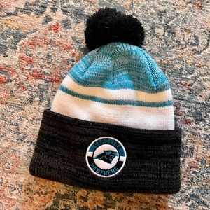 Carolina Panthers Pom Beanie